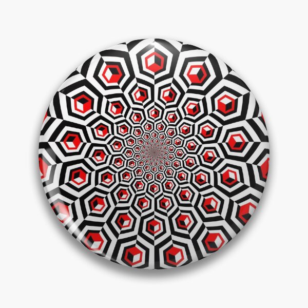 Item preview, 'Infinite Isometry' Isometric Geometric Abstract Retro Fractal Artwork designed and sold by Holmes-Ja.