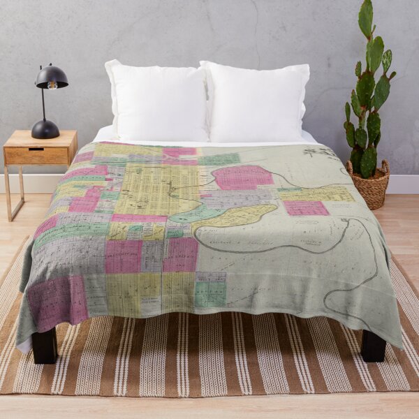 Item preview, Old Salina KS Map (1887) Vintage City of Kansas Atlas designed and sold by BravuraMedia.