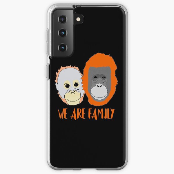 Endangered Apes Orangutan Print Samsung Galaxy Soft Case