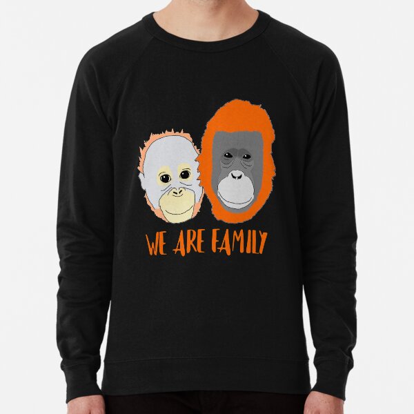 Endangered Apes Orangutan Print Lightweight Sweatshirt