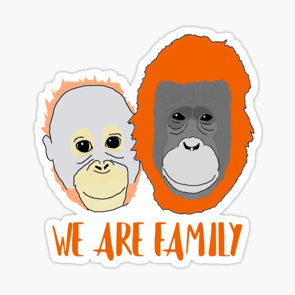 Item preview, Endangered Apes Orangutan Print designed and sold by KJCasey1982.