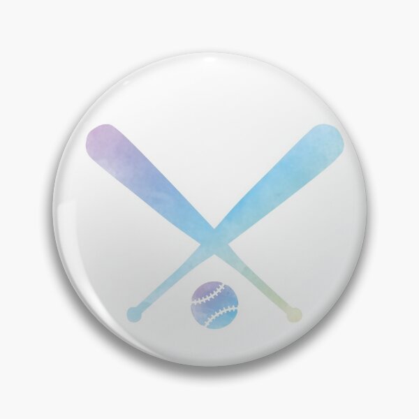 Item preview, Pastel Baseball Bat and ball designed and sold by Pursue-The-Gold.