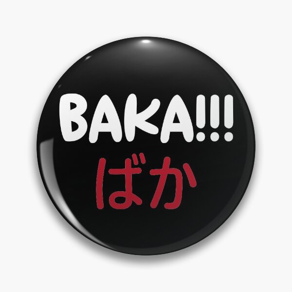 Item preview, Baka!!! (Black BG) designed and sold by FilipeFerreira.