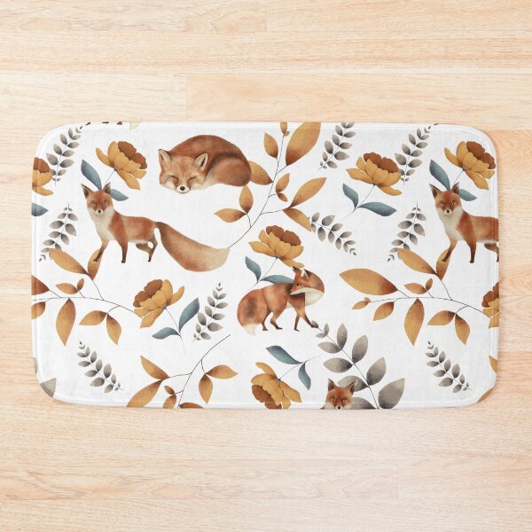 Item preview, Woodland fox pattern  designed and sold by Lizreed1827.