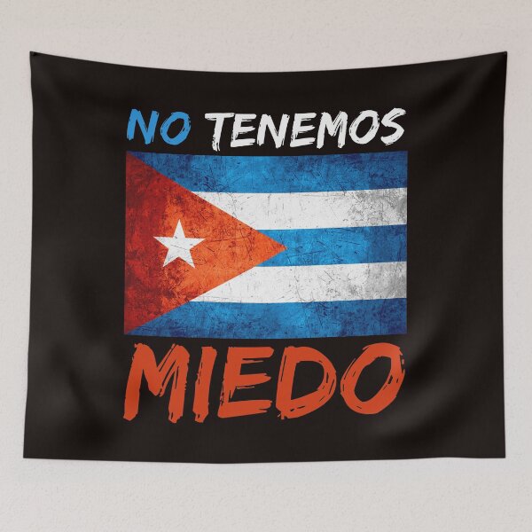 Item preview, No Tenemos Miedo | We Are Not Afraid | Bandera Cubana designed and sold by NoirOwned.