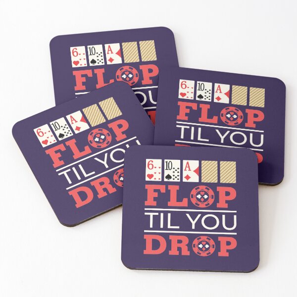 Item preview, Poker Texas Hold'em Flop Til You Drop designed and sold by jaygo.