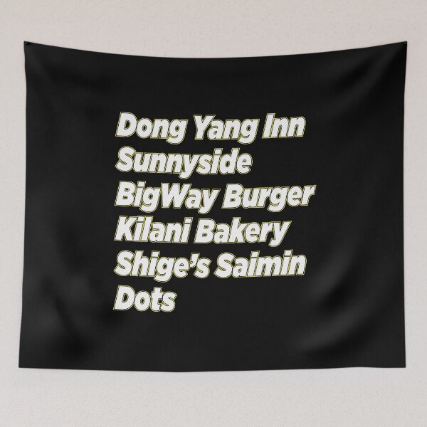 Item preview, Iconic WAHIAWA Eateries Ono Grinds Delicious Local Food Wahiawa Town 96786  designed and sold by Reeks808.
