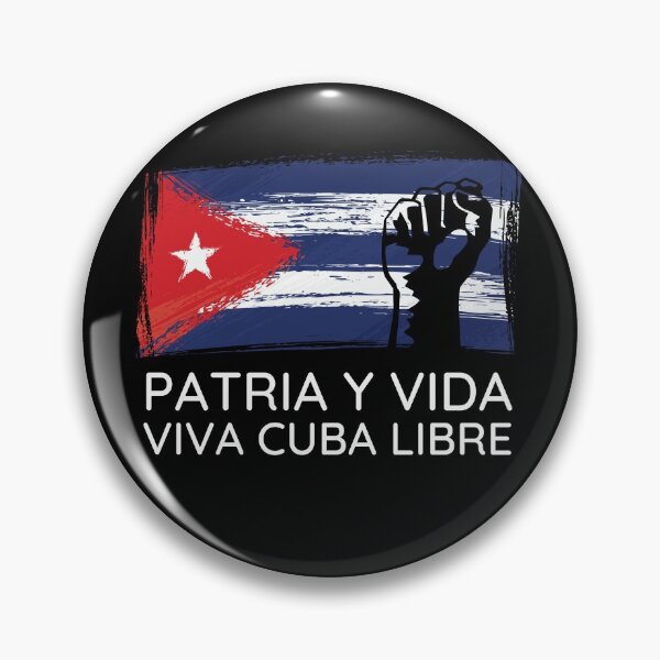 Item preview, PATRIA Y VIDA VIVA CUBA LIBRE , cuba flag  designed and sold by VAN-DESIGN.