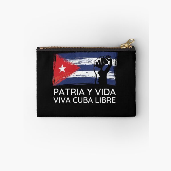 Item preview, PATRIA Y VIDA VIVA CUBA LIBRE , cuba flag  designed and sold by VAN-DESIGN.