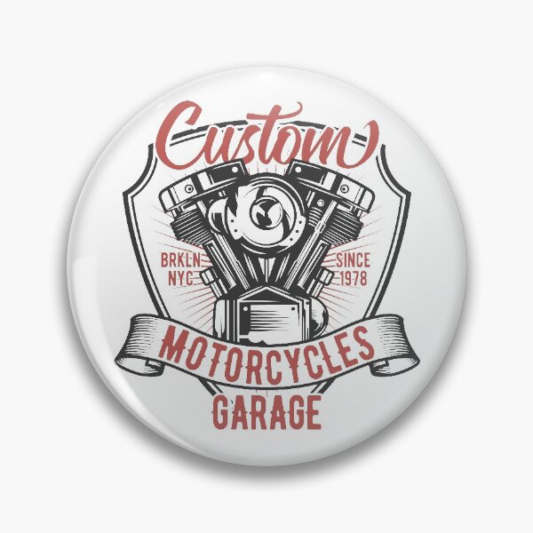 Item preview, Custom Motorcycle Garage Brooklyn NYC designed and sold by Sinfamous.