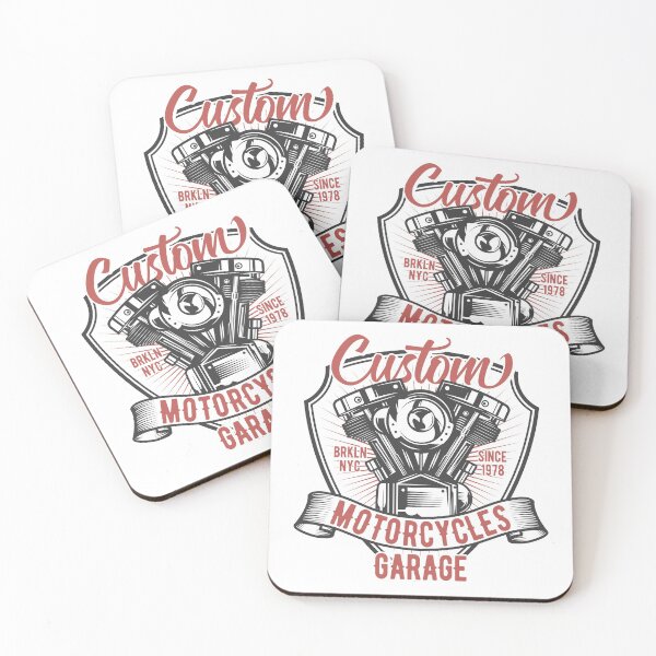 Item preview, Custom Motorcycle Garage Brooklyn NYC designed and sold by Sinfamous.
