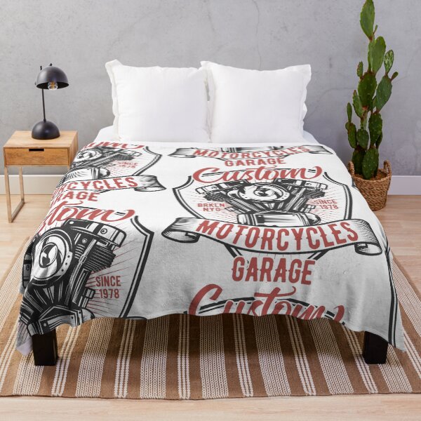 Item preview, Custom Motorcycle Garage Brooklyn NYC designed and sold by Sinfamous.