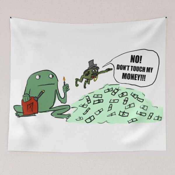 Item preview, Frog Crime designed and sold by Tea-and-Books.