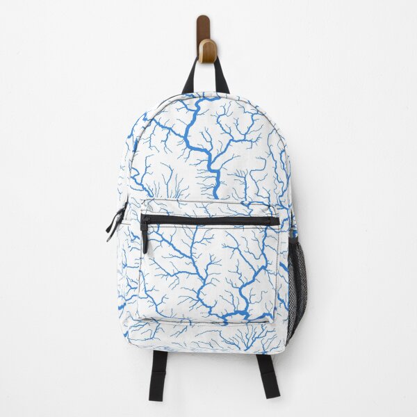 Item preview, Washington River Basin Map in Rainbow Colours with White Background designed and sold by GrasshopperGeo.