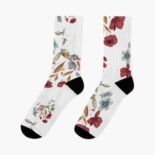 Item preview, Woodland red flowers designed and sold by Lizreed1827.