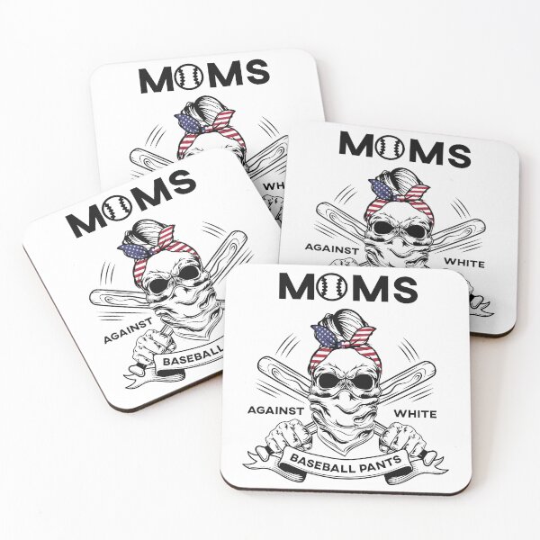 Item preview, Moms Against White Pants Funny Baseball Mom Joke designed and sold by alfa-rouk.