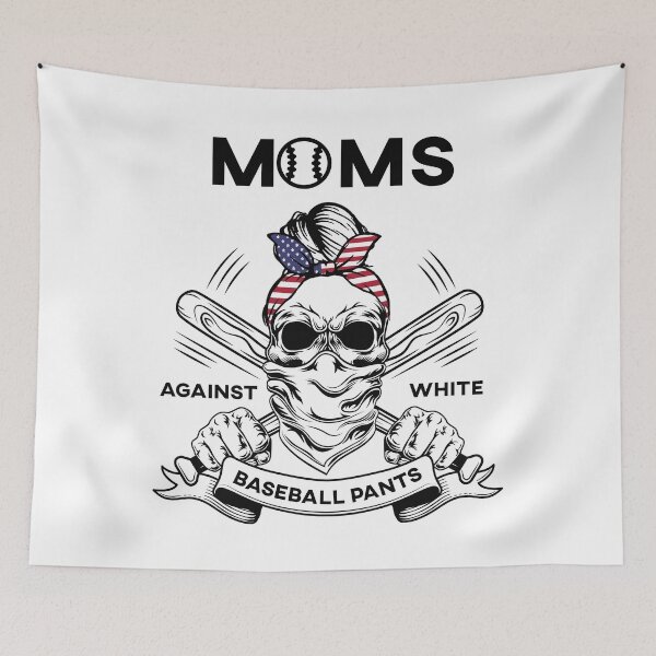 Item preview, Moms Against White Pants Funny Baseball Mom Joke designed and sold by alfa-rouk.
