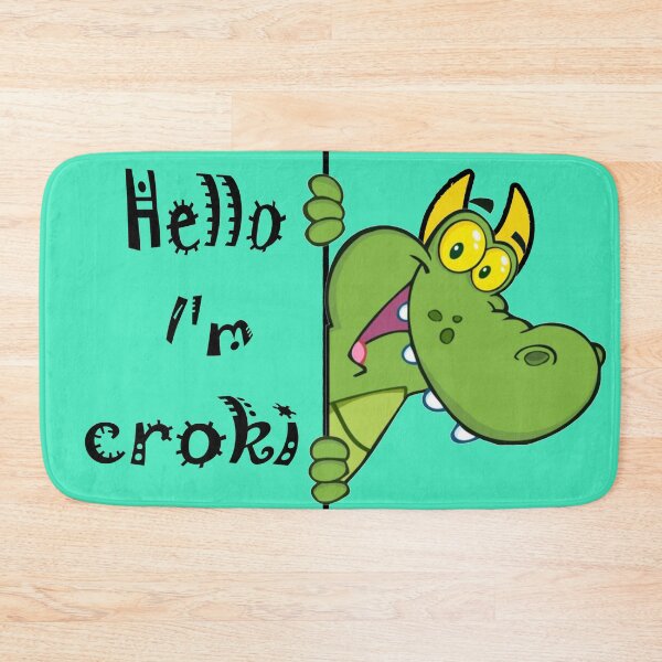 Item preview, hello i'm croki, CROKI sticker or T-shirt designed and sold by storetrial2022.