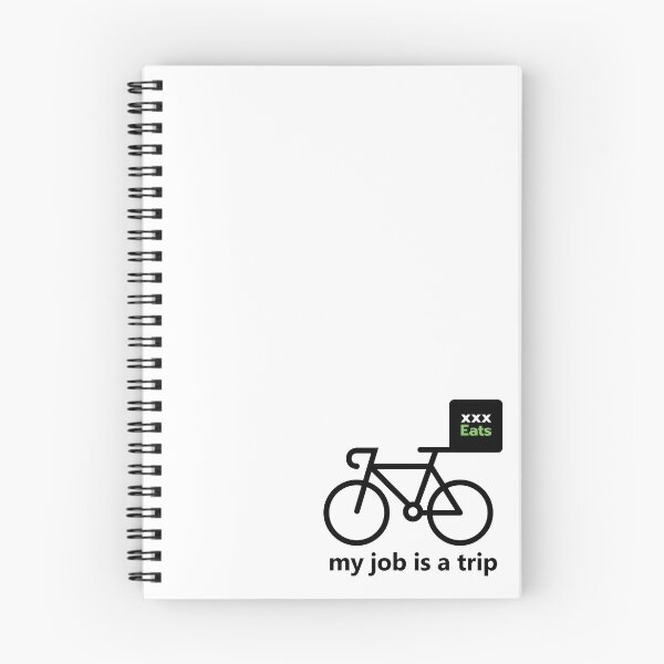 Item preview, My job is a trip - bicycle delivery Text base design designed and sold by Babadollcraft.