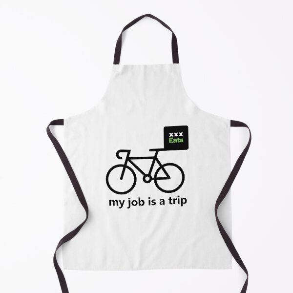 Item preview, My job is a trip - bicycle delivery Text base design designed and sold by Babadollcraft.