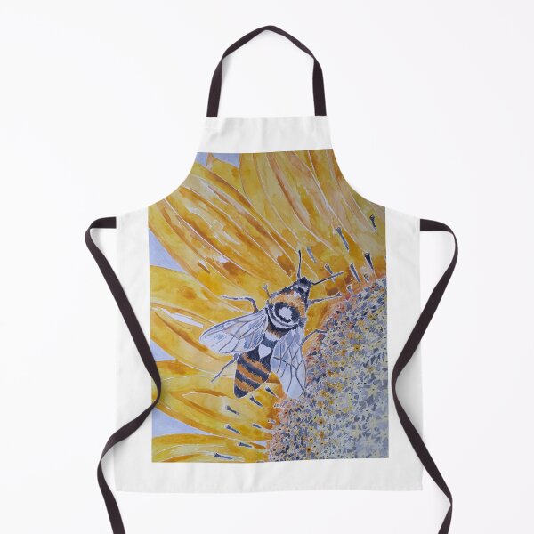 Item preview, Bee on a Sunflower designed and sold by Kate Hebden-Brittain.