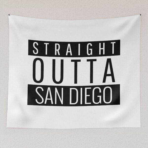 Item preview, Straight Outta San Diego  designed and sold by Teelogic.
