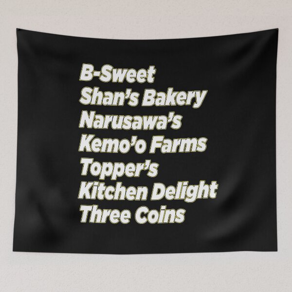 Item preview, Iconic WAHIAWA Eateries #2 - Ono Grinds Delicious Local Food designed and sold by Reeks808.
