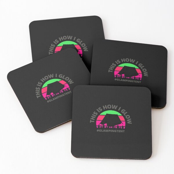 Item preview, This is how I Glow #glampingtent designed and sold by CactusFamily.