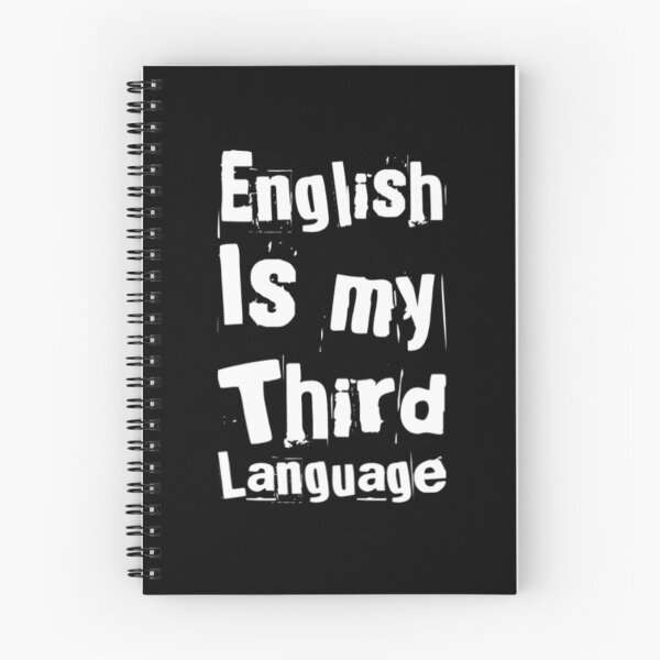 Item preview, Funny English is my Third Language designed and sold by MimsTees.