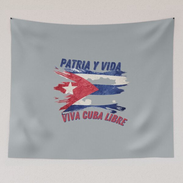 Item preview, Patria y Vida Viva Cuba Libre designed and sold by SmartTShirtTime.