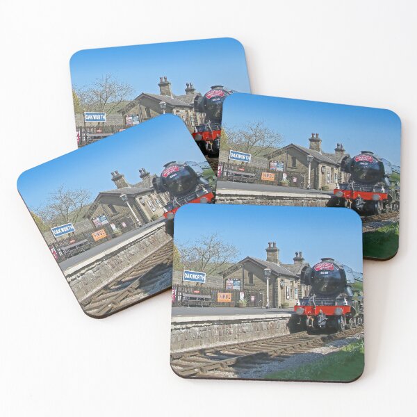 Item preview, The Flying Scotsman At Oakworth Station 2 designed and sold by Colin  Williams Photography.