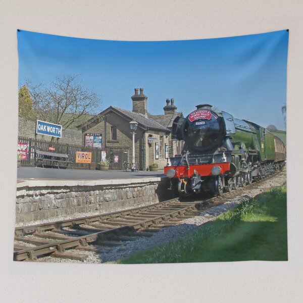 Item preview, The Flying Scotsman At Oakworth Station 2 designed and sold by Colin Williams Photography.
