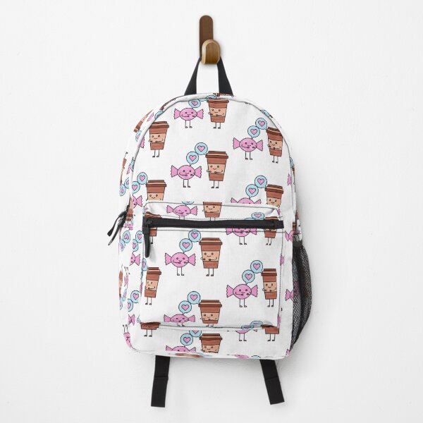 Item preview, Coffee Drink and Candy with Speech Bubble Kawaii Character designed and sold by Red-ElYoubi.