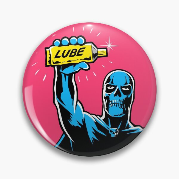 LUBE! badge Pin