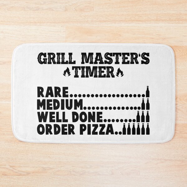 Item preview, Grill Master's Timer! Rare, Medium, Well done, Order pizza designed and sold by Apoorv Choudhary.