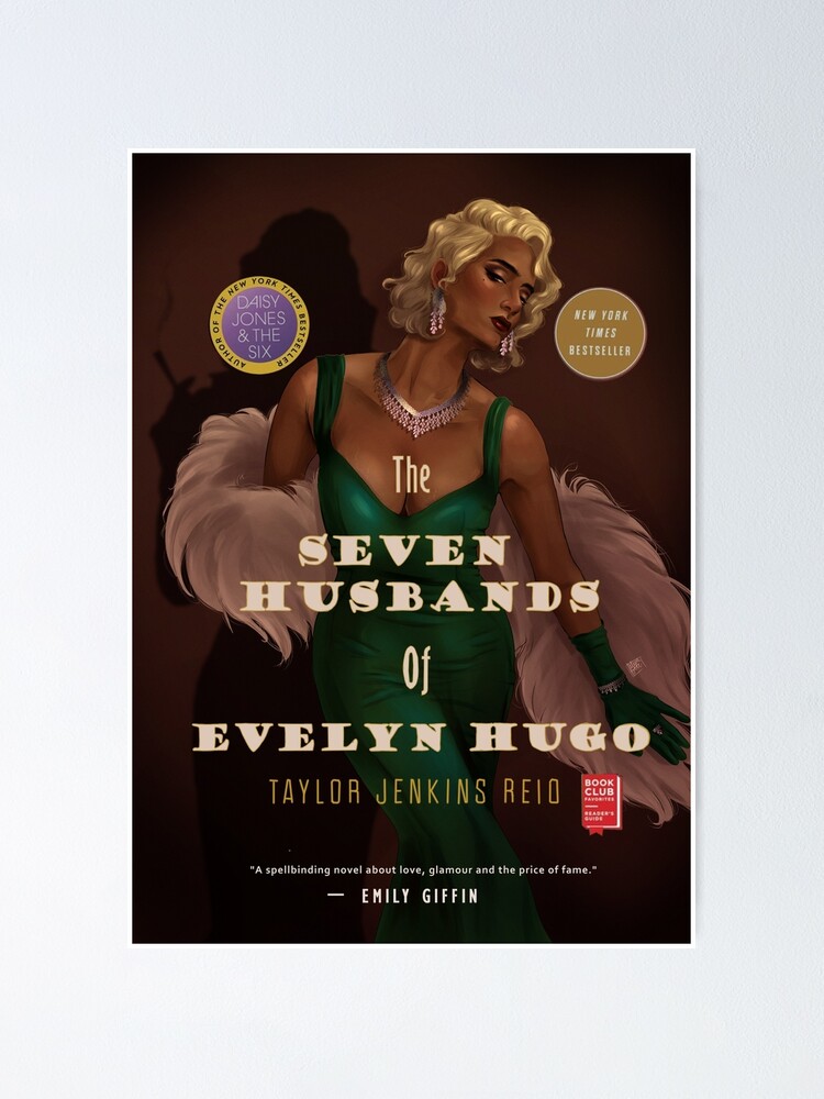 The Seven Husbands Of Evelyn Hugo Alternative Cover Poster For Sale