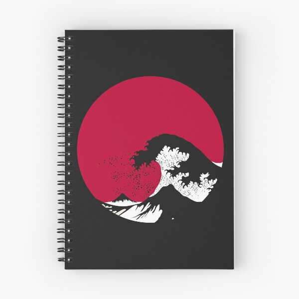 Item preview, Slow Down On The Great Wave Off Kanagawa (Red & Black) designed and sold by On-The-Roof.