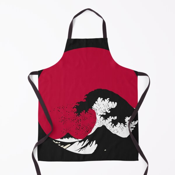 Item preview, Slow Down On The Great Wave Off Kanagawa (Red & Black) designed and sold by On-The-Roof.