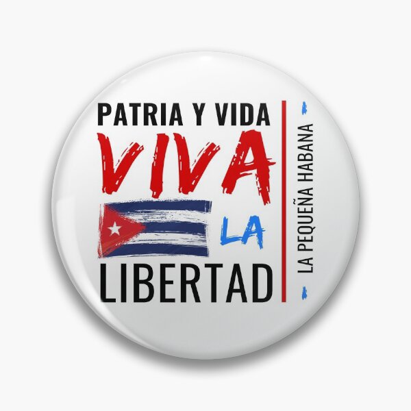 Item preview, Patria y vida | Viva la libertad | La Pequeña Habana | Blanco designed and sold by NoirOwned.