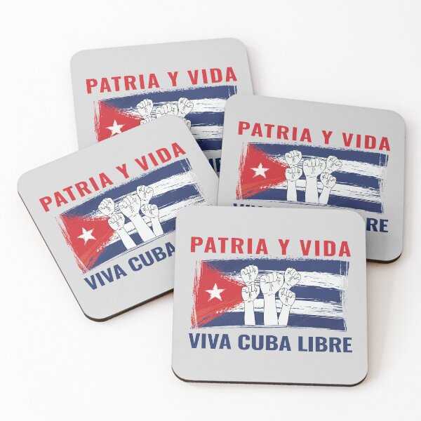 Item preview, PATRIA Y VIDA VIVA CUBA LIBRE designed and sold by Feline Rockstars.