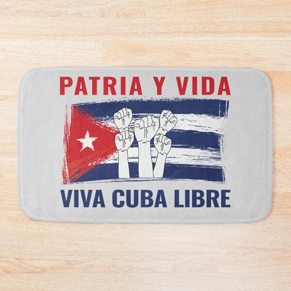 Item preview, PATRIA Y VIDA VIVA CUBA LIBRE designed and sold by Feline Rockstars.
