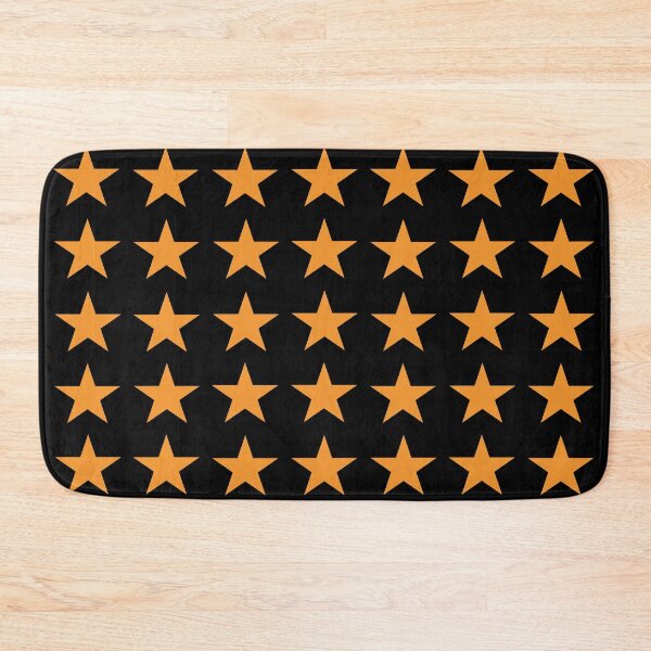 Item preview, Medium ORANGE and BLACK STARS  designed and sold by RachelMacht.