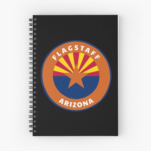 Item preview, Flagstaff Arizona - AZ Flag Badge with a Roundlet designed and sold by palmettodigital.