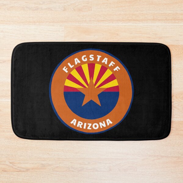 Item preview, Flagstaff Arizona - AZ Flag Badge with a Roundlet designed and sold by palmettodigital.