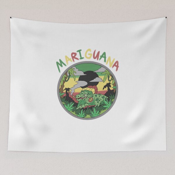 Item preview, Mariguana (marijuana iguana) designed and sold by LoganMDesigns.