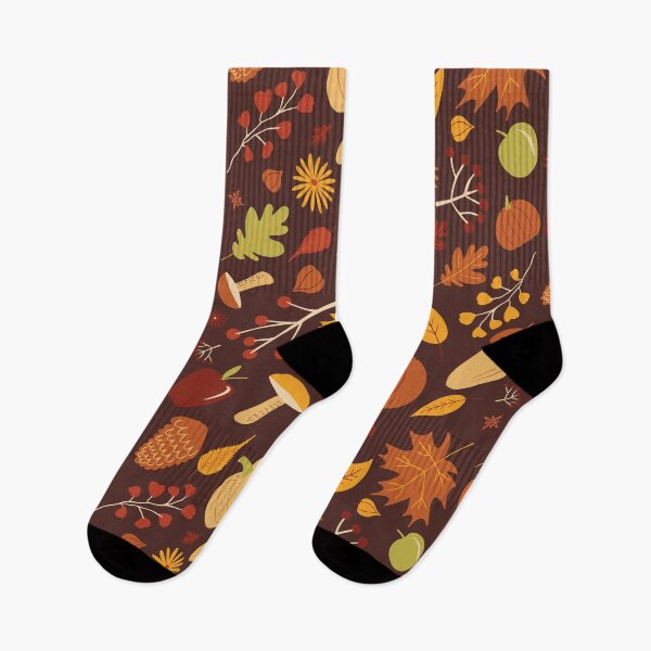 Item preview, Set of colorful Autumn elements. Leaves, pumpkins, branches, apples. designed and sold by KSENIIA FAST.