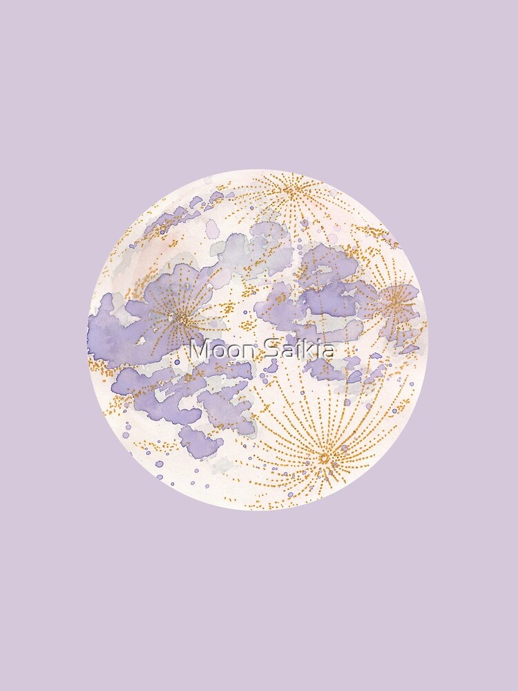 Lavendar Peach Moon by Mondakranta