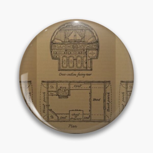 Item preview, romany gypsy caravan plans gift designed and sold by amy greaves.