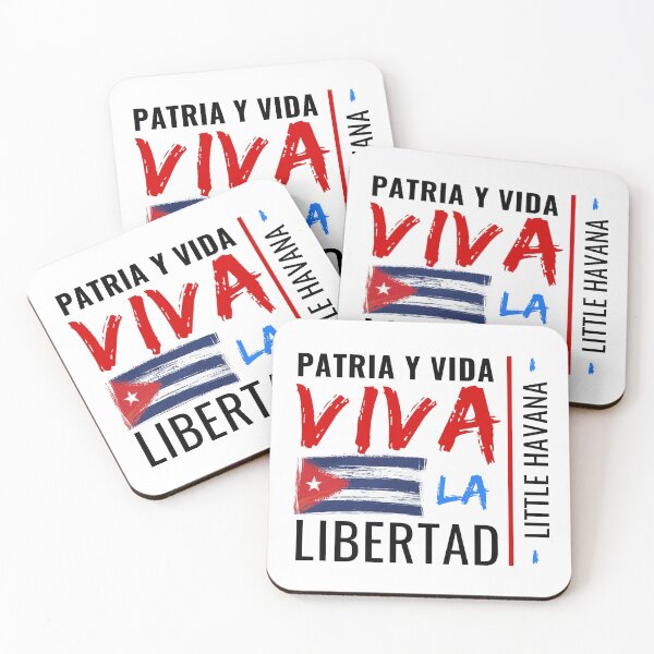 Item preview, Patria y Vida | Viva la Libertad | Little Havana | White designed and sold by NoirOwned.