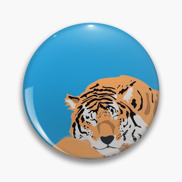 Item preview, Sleeping tiger on a rock designed and sold by Martapp.